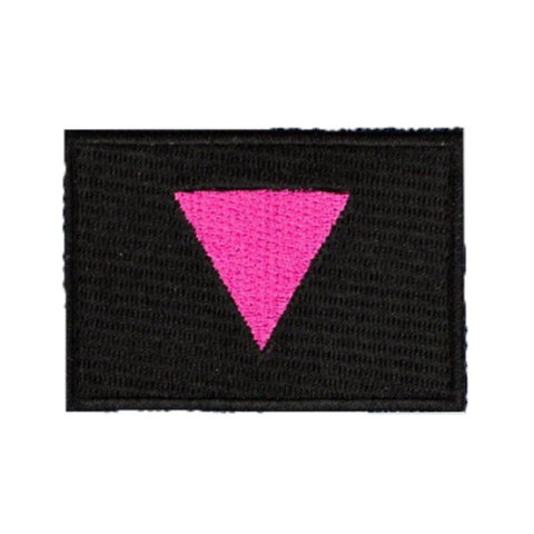 FLAG PINK TRIANGLE MultiMoodz Velcro Patch