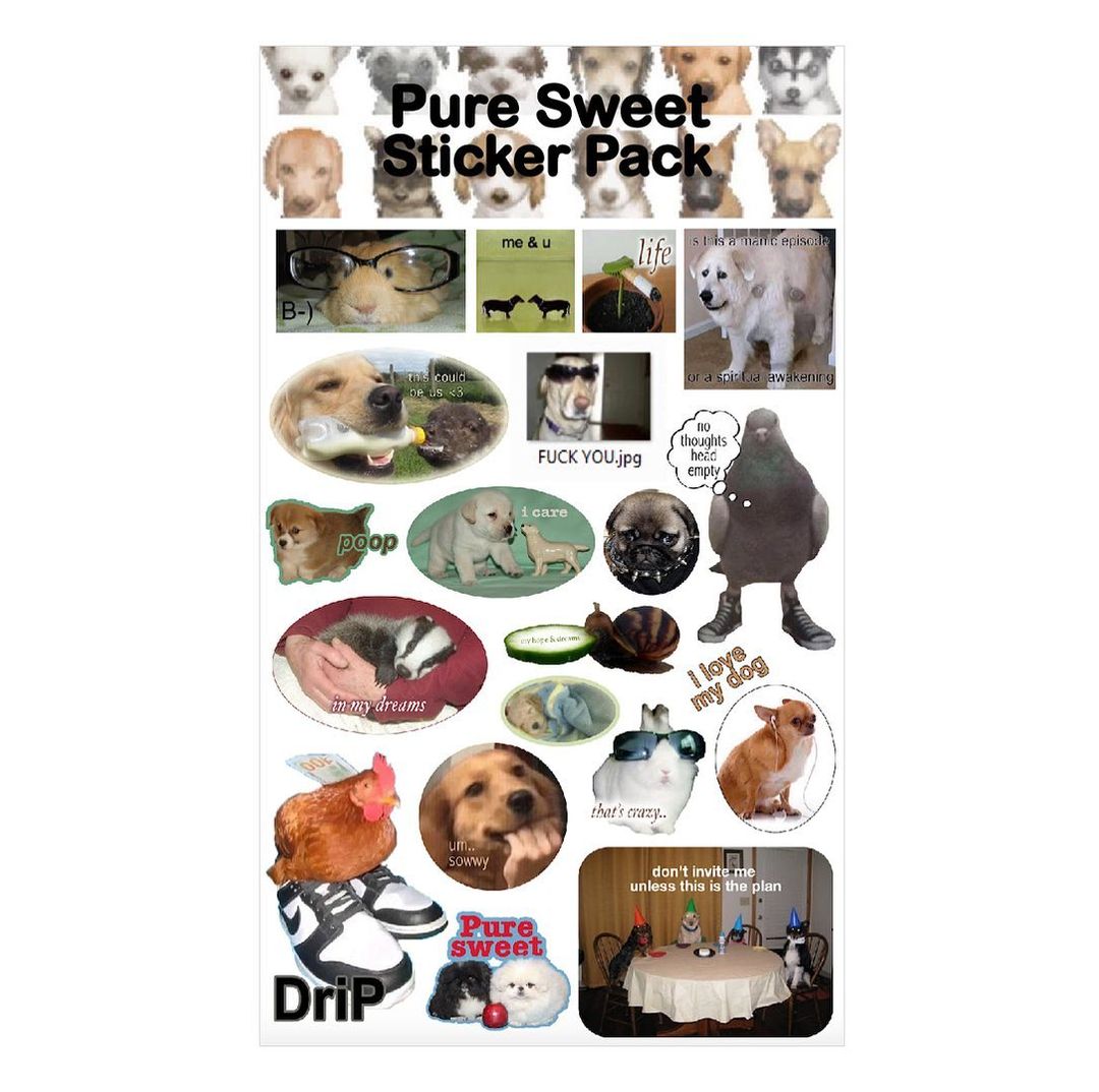 Pure Sweet Sticker Pack 03