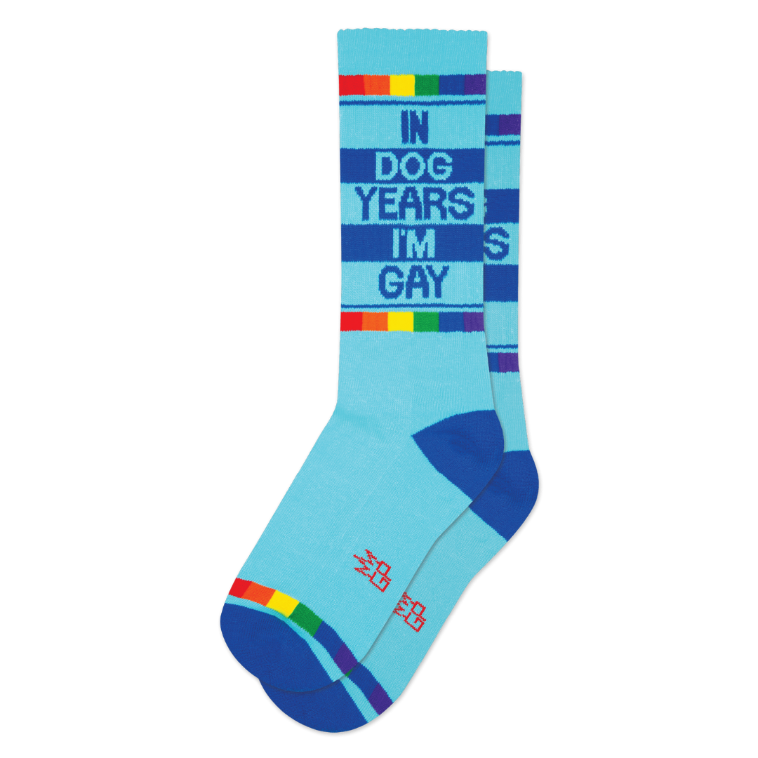 IN DOG YEARS I'M GAY