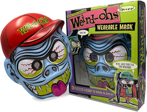 Weird-Ohs Davey Wearable Mask - Screwy Bluey