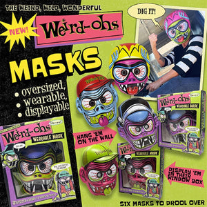 Weird-Ohs Davey Wearable Mask - Burple Purple