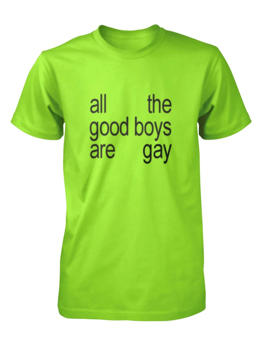 All The Good Boys Are Gay BRAT Summer Tee