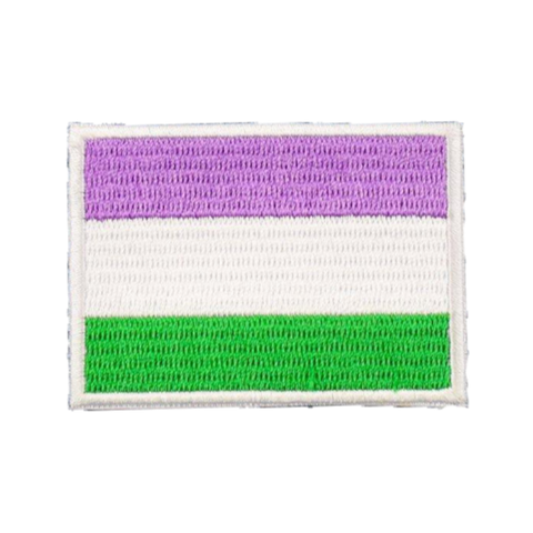 FLAG GENDERQUEER MultiMoodz Velcro Patch