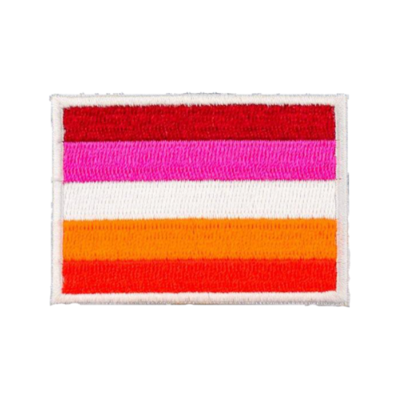 FLAG LESBIAN MultiMoodz Velcro Patch