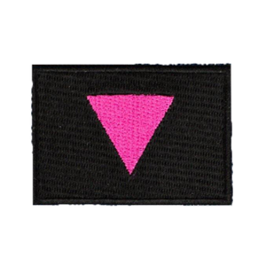 FLAG PINK TRIANGLE MultiMoodz Velcro Patch