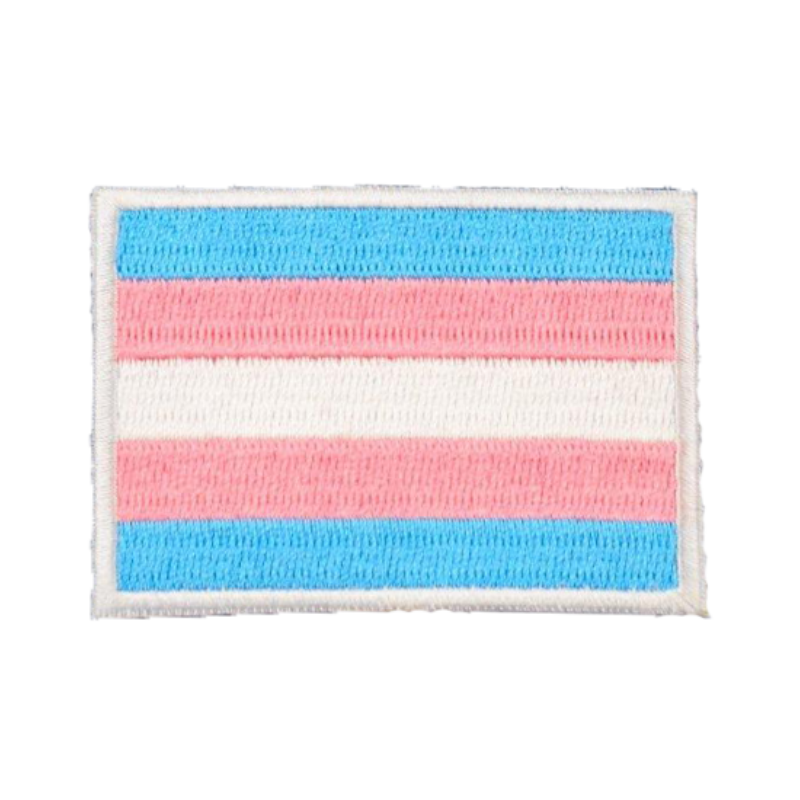 FLAG TRANSGENDER MultiMoodz Velcro Patch
