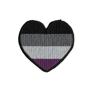 HEART ASEXUAL MultiMoodz Velcro Patch