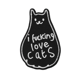 I FUCKING LOVE CATS MultiMoodz Patch