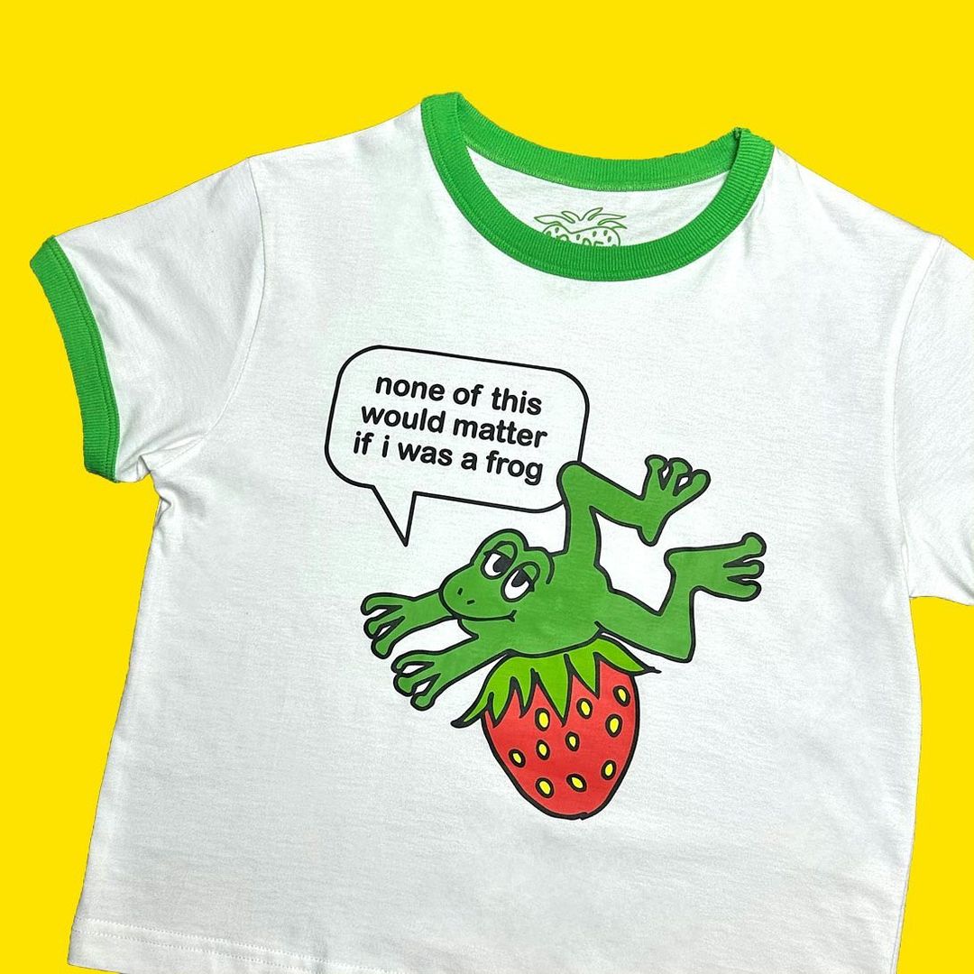 If I Was A Frog baby Ringer Tee