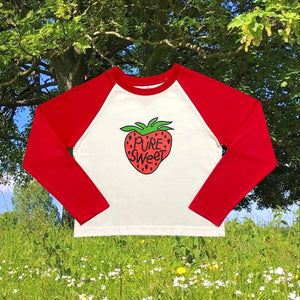 Pure Sweet Raglan Tee🍓