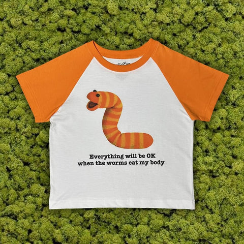 Worm Baby Tee