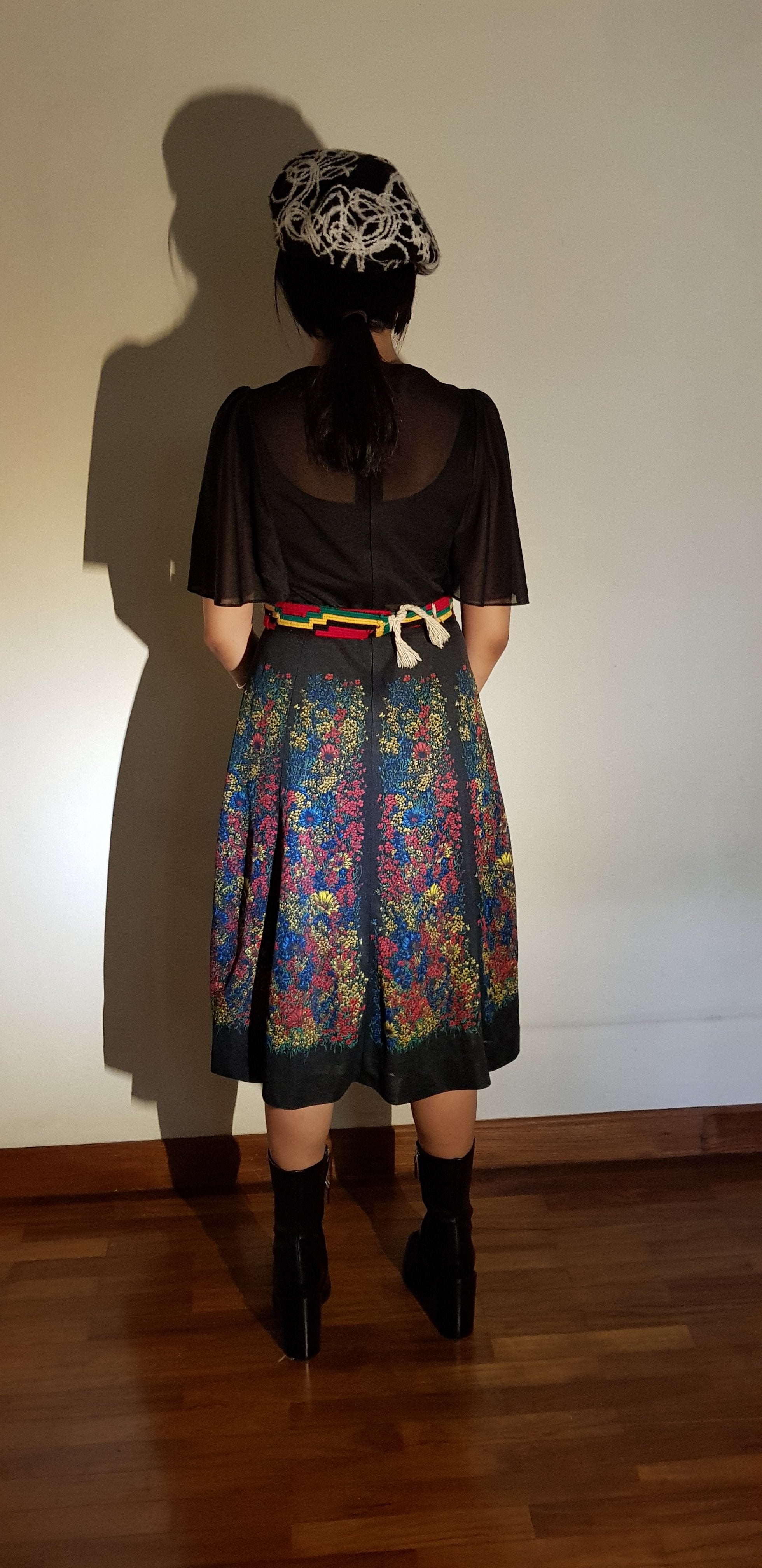 FOLKSY FLOWER DRESS