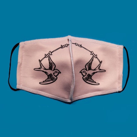 TATTOO DOVE MASK