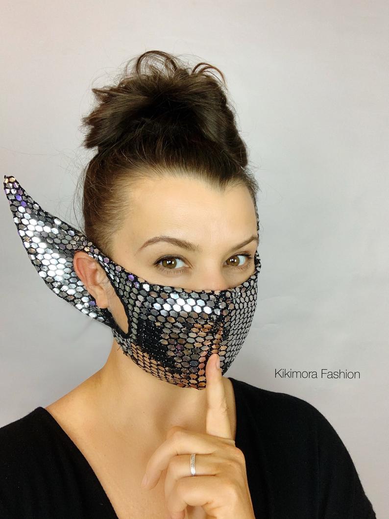 MIRROR ELF MASK