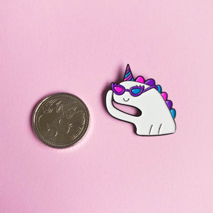 Oh Bi Unicorn — enamel pin