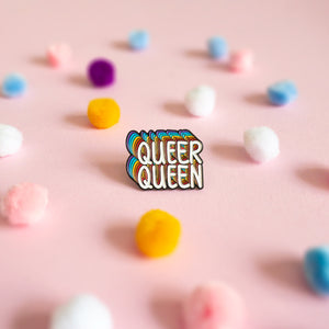Queer Queen — enamel pin