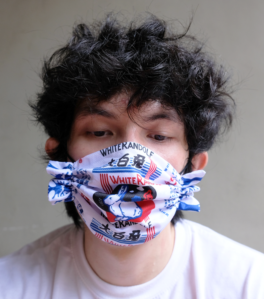 WHITE RANDOLF MASK